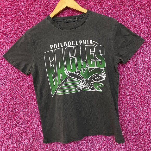 Junk Food NFL Philadelphia Eagles Dark Gray Tshirt  XS - Picture 2 of 4